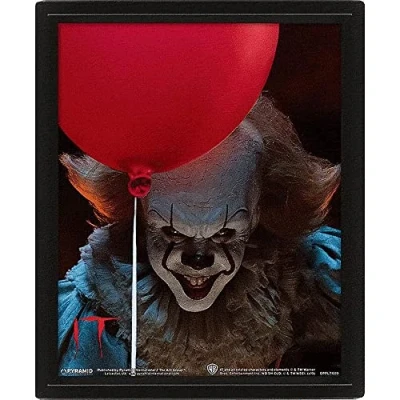 Afbeelding van IT 3D Poster Pennywise Evil