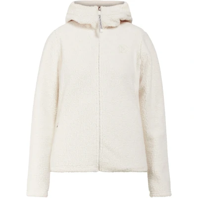 Afbeelding van Didriksons Anniken WNS FZ 2 Fleecejas, Dames, Maat: 44, White