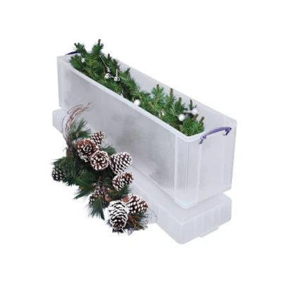 Afbeelding van REALLY USEFUL BOX 77 Liter 1201 x 270 355mm ideaal voor kerstbomen