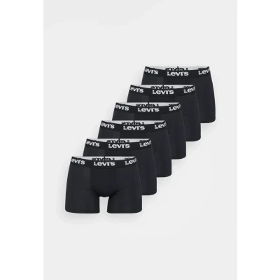 Afbeelding van Levi&#039;s MEN Repeat 6 PACK Boxerbriefs, Heren, Maat: Small, Black