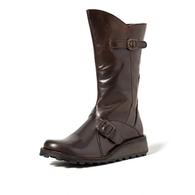 Afbeelding van Fly London Mes Chukka laarzen voor dames, Dk Bruin, 40 EU