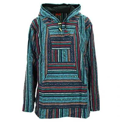 Afbeelding van Baja Hoodie Geborsteld Gheri Katoenen Trui, Paarse hemel, M