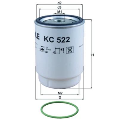 Afbeelding van Knecht Brandstoffilter KC 522D