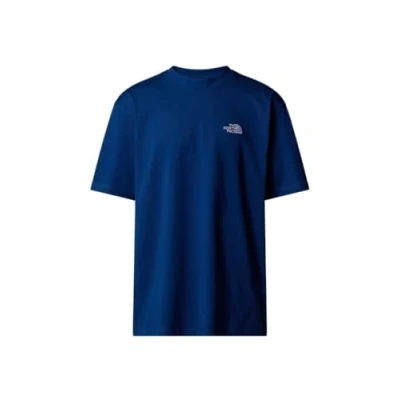 Afbeelding van The North Face Essential Oversize TEE Tshirt basic, Heren, Maat: Small, Estate blue
