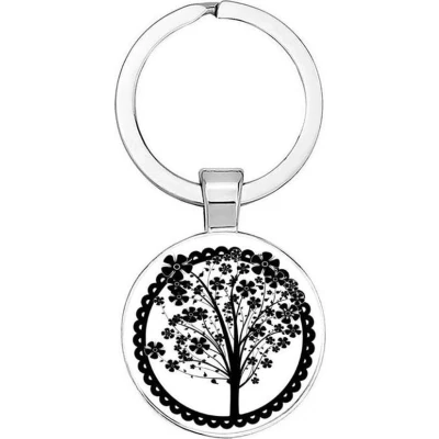 Afbeelding van Akyol bomen sleutelhanger liefhebbers trees 2,5 x CM