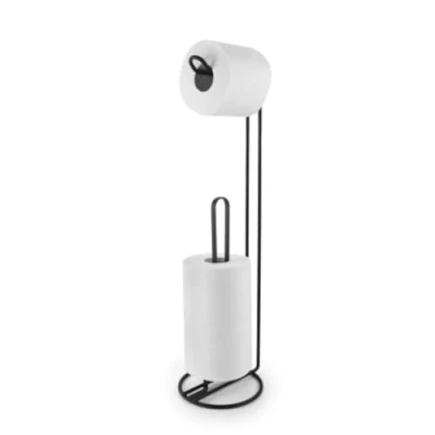 Afbeelding van Metaltex Toiletrolhouder Voor 3 Rollen 58X15 Cm Zwart