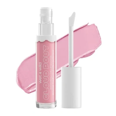 Afbeelding van wet n wild, Cloud Pout Marshmallow Lip Mousse, Matte Vloeibare Lipstick, Niet Drogende en Langhoudende Formule, met Arganolie, Avocado olie Vitamine E, Chaser