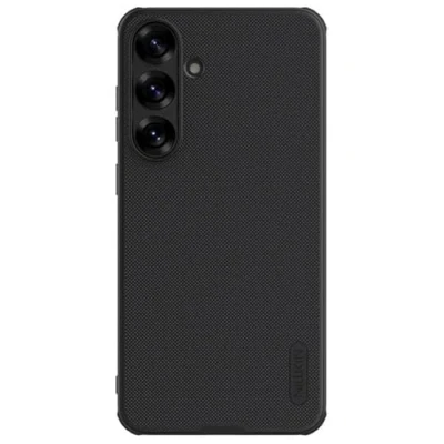 Afbeelding van Nillkin Frosted Shield Hoesje Geschikt voor Samsung Galaxy S25 Plus Compatibel met MagSafe / Qi2 Back Cover Magneet Zwart