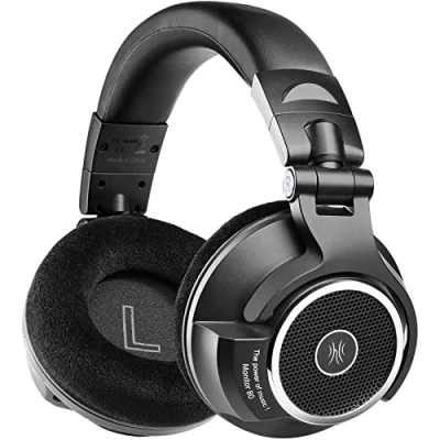 Afbeelding van OneOdio Monitor 80 Over Ear koptelefoon Studio Kabel Stereo Zwart High Resolution Audio Vouwbaar, Zwenkbare oorschelpen