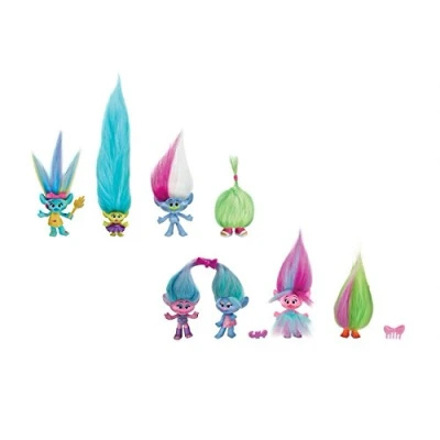 Afbeelding van Hasbro DreamWorks Trolls Multipack met 4 figuren Assorti