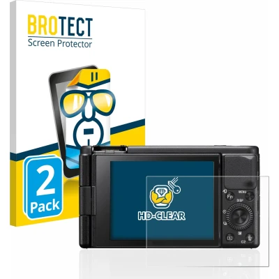 Afbeelding van BROTECT Screenprotector voor Sony ZV 1 Folie Beschermfolie transparant (2 Stuks)