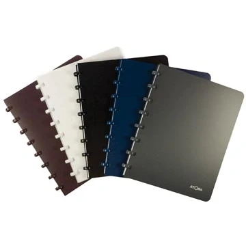 Afbeelding van Atoma Schrift, Ft A4, 144 Bladzijden, Pp, Geruit 5 Mm, Geassorteerde Kleuren Patroonschrift