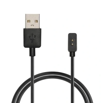 Afbeelding van kwmobile USB oplaadkabel geschikt voor Xiaomi Redmi Watch 4 / 3 Active Lite kabel Laadkabel smartwatch in zwart