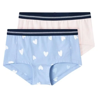 Afbeelding van NAME IT KIDS hipster NKFHIPSTER set van 2 lichtblauw/lichtroze/wit