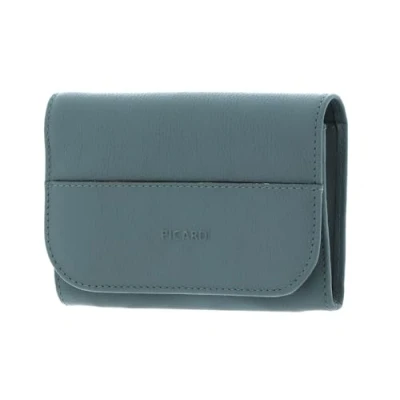 Afbeelding van PICARD Leren Portemonnee Legere E 1 Wallet With Flap Palm Leaf Mintgroen