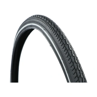Afbeelding van Dresco Anti Lek Buitenband Holland Tour 28 x 1 1/2 (40 635) Reflectie Zwart 5250457