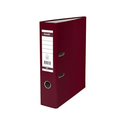 Afbeelding van Bantex Mappen A4, 8 cm breed, 15% meer capaciteit dan standaard mappen, pak van 20
