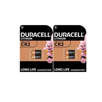Afbeelding van 4 x Duracell CR2 (2 blisters met 2 batterijen) batterijen