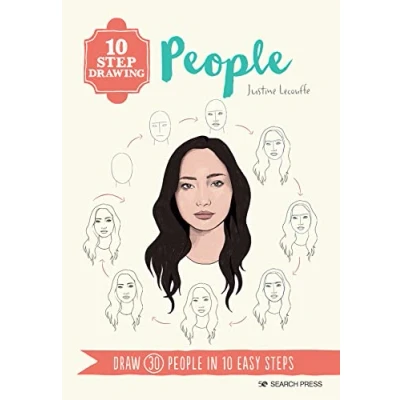 Afbeelding van 10 Step Drawing: People: Draw 30 People in Easy Steps