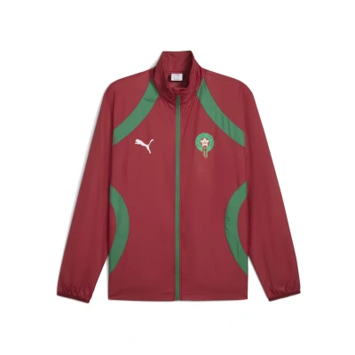 Afbeelding van Puma FRMF Prematch Trainingsvest Intense redarchive green, Heren, Maat: Large, red archive green