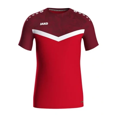 Afbeelding van JAKO T shirt Iconic rood/wijnrood S / 3XL