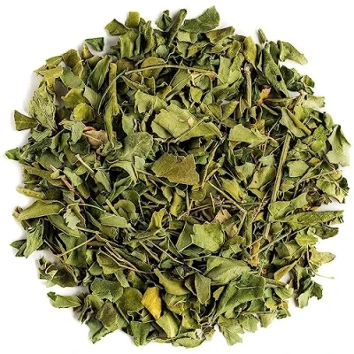 Afbeelding van Moringa Oleifera Bio Kruiden Thee Geweldig In Salades Of Soepen Losse Kruidenstok Ben Olieboombladeren