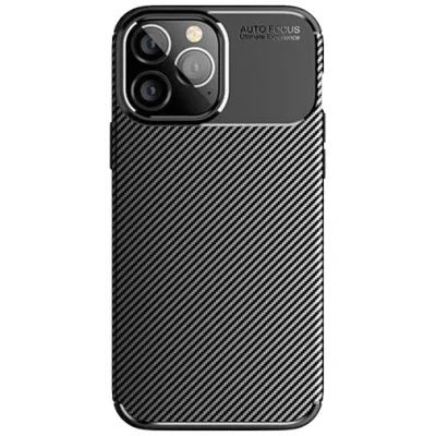 Afbeelding van Just in Case Rugged TPU Back Cover Zwart Apple iPhone 14 Pro Max