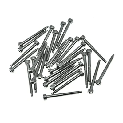 Afbeelding van Dopro 30 Pack RVS Gitaar Tremolo Bridge String Lock Schroeven Past FR Floyd Rose