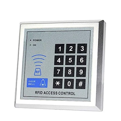 Afbeelding van AMAO RFID codeslot deuropener toegangscontrolesysteem toetsenbord 125 kHz EM kaartlezer standalone deur toegang control systeem