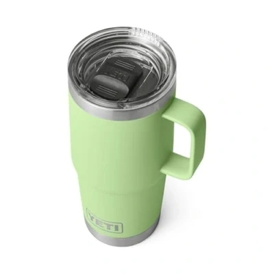 Afbeelding van YETI Rambler Travel Mug, Stainless Steel Vacuum Insulated Mug with Stronghold Lid, Key Lime, 20 oz (591 ml)
