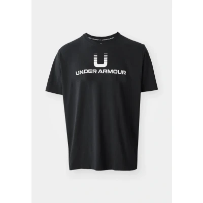 Afbeelding van Under Armour LOGO Tshirt print, Heren, Maat: Large, Black/white