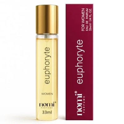 Afbeelding van Nomi Euphoryte Eau de Parfum voor vrouwen, 33 ml, met 20% geuroliën, vrouwelijke aromacomposities, langdurige, fruitige en bloemige geur energieke vrouwen