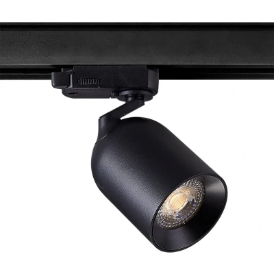 Afbeelding van Arcchio railspot Brinja, zwart, Ø 7cm, 3 fase