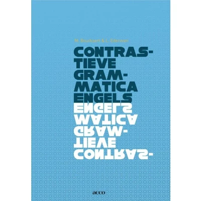 Afbeelding van Contrastieve grammatica Engels