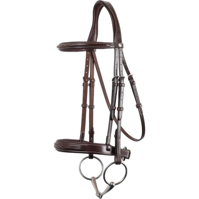 Afbeelding van Montar Hoofdstel Hunter Eco Leer Bruin Pony