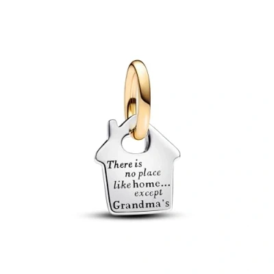 Afbeelding van Pandora ME 763205C00 Two Tone Grandma&#039;s House Bedel inStock horloge GoudkleurZilverkleur