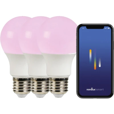 Afbeelding van Nordlux LED lamp Smart Colour E27 7W CCT RGB 806lm per 3