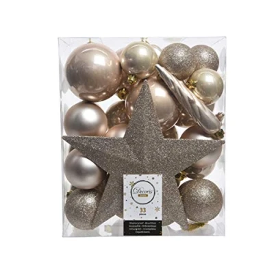 Afbeelding van Kerstboomversiering Mix 33 st. Parel Decoris