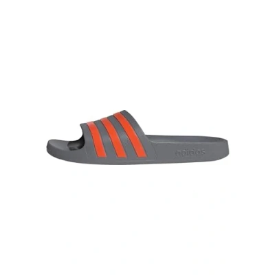 Afbeelding van adidas uniseks volwassene Adilette Aqua Slides Slides, Grijs Drie Impact Oranje Drie, 39/39.5 EU