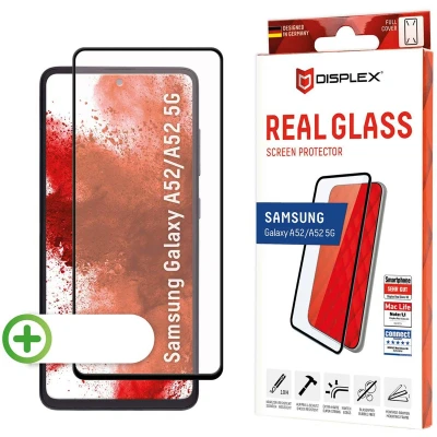 Afbeelding van Screenprotector Samsung Galaxy A53: Displex Real Glass FC