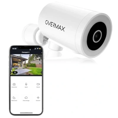 Afbeelding van Overmax Camspot 5.1 Buiten IP Camera 4MP Dual Band Wi Fi Nachtzicht in Kleur 350 Rotatie