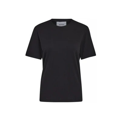 Afbeelding van Minus Micathy GOTS TEE Tshirt basic, Dames, Maat: XS, Black