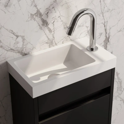 Afbeelding van Opbouw Fonteinkraan Brauer Chrome Edition Met Gebogen Uitloop Chroom