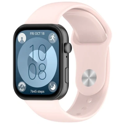 Afbeelding van Siliconen sportband Lichtroze Huawei Fit 3