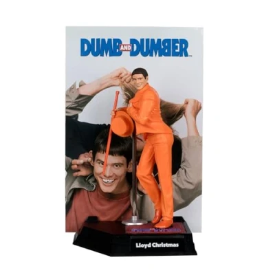 Afbeelding van Dumb and Dumber Movie Maniacs PVC Statue Lloyd Christmas (Gold Label) 15 cm