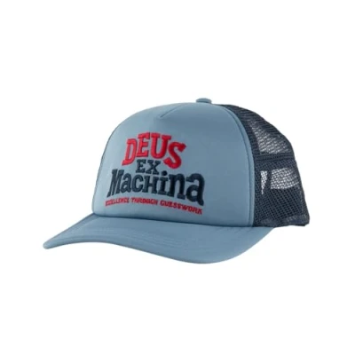 Afbeelding van Deus Guesswork Aqua Trucker Cap