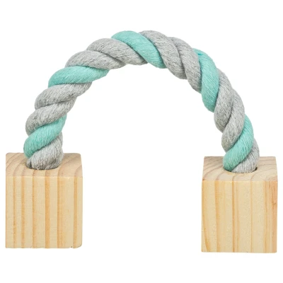 Afbeelding van Trixie Speeltouw Met Hout 20 CM