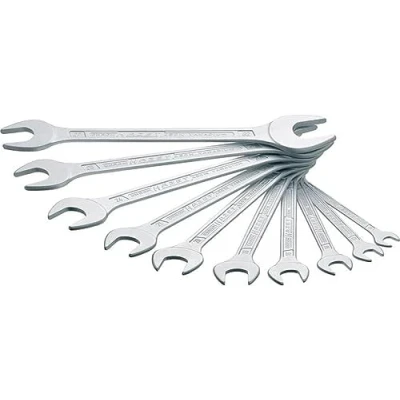 Afbeelding van Hazet 450N/10 Dubbele steeksleutelset 10 delig 6 32 mm DIN 3110