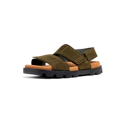 Afbeelding van Camper Brutus Sandalen, Heren, Maat: 43, Mittelgrün Leer