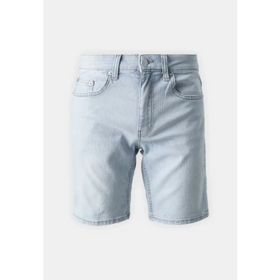 Afbeelding van Only &amp; Sons Onsweft Jeansshort, Heren, Maat: Small, Light blue denim